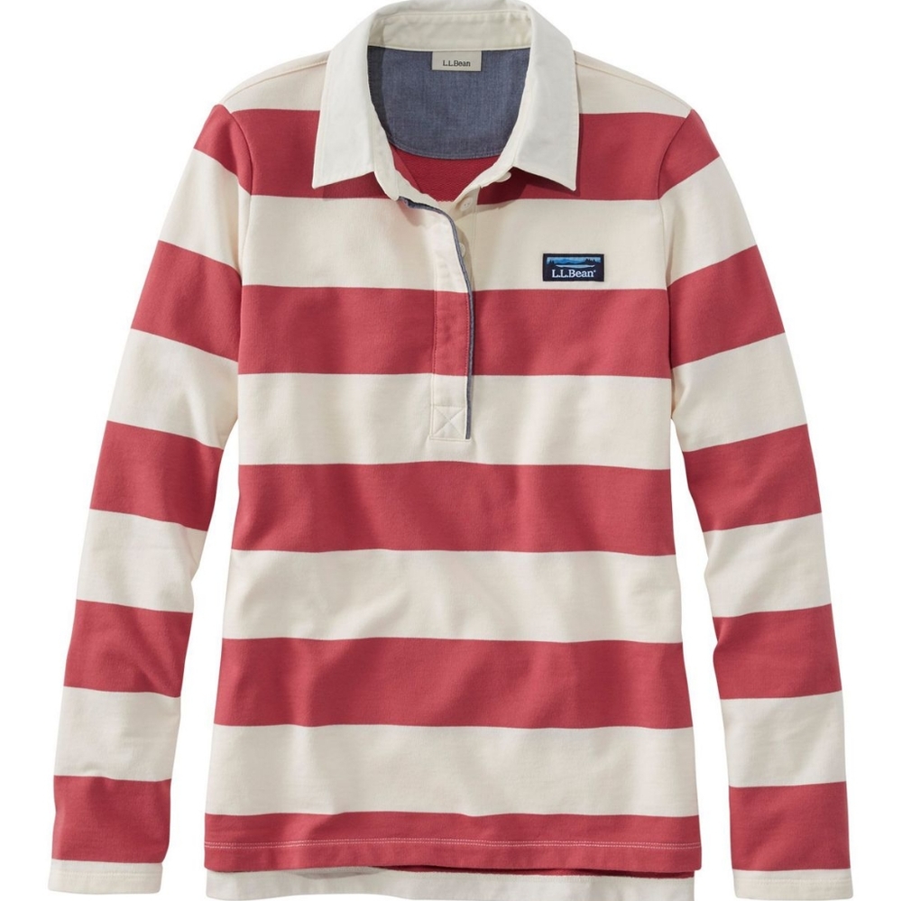 L.L. Bean Rugby Striped Shirt